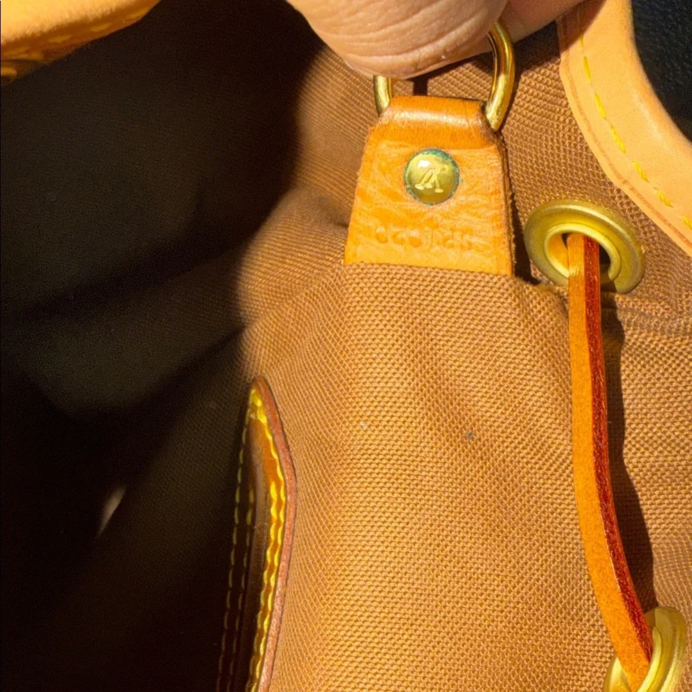 Louis Vuitton Montesouris mm Brown vintage Monogram Backpack